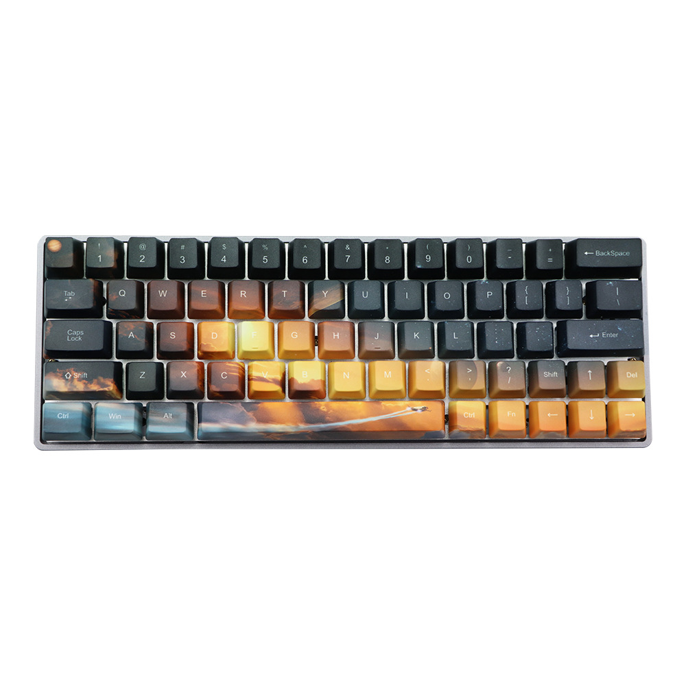Five-sided Sublimation Process 71 Keys tastatur - Miniatyr 2