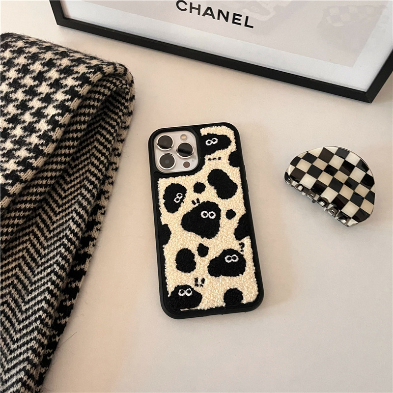 Плюшевый забавный чехол для телефона «Фея»