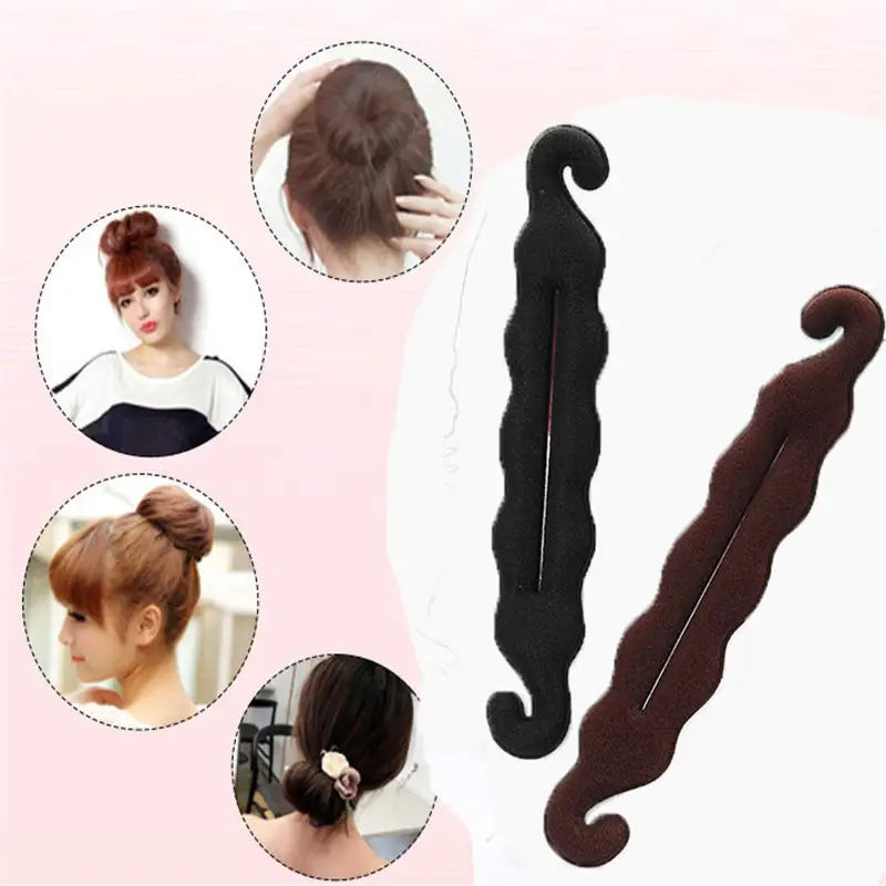 Fluffy Tie Hair Ornaments Fixed Bud Head Tying Hair
