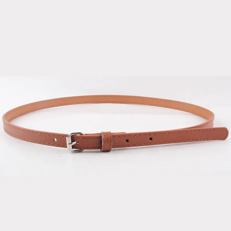 Thin Belt Fashion Small Steel Buckle