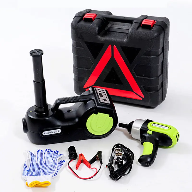 Car 12v Electric Jack Hydraulic 5t Digital Display Tire