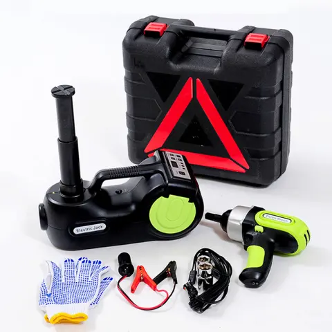 Car 12v Electric Jack Hydraulic 5t Digital Display Tire