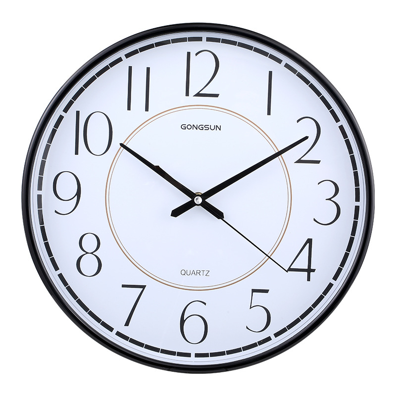 Wall Clock Office Simple Nordic Atmosphere Home Fashion Creative Bedroom Round Clock — foto 2