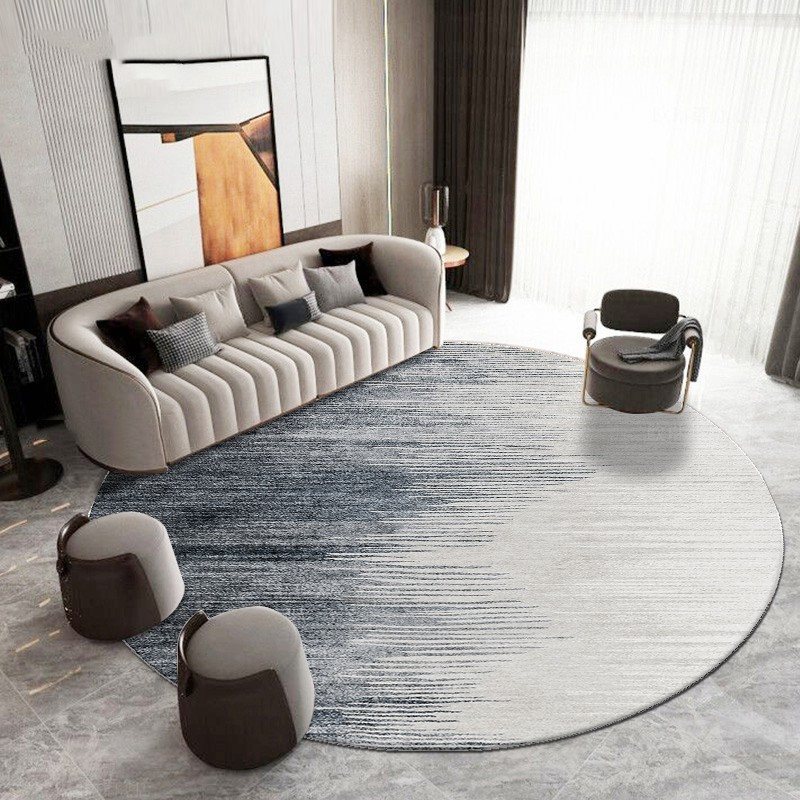 Dirt-resistant Office Computer Underfoot Round Carpet Pad