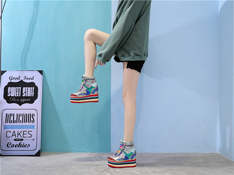 Autumn New Style Inner Height Casual Short Boots