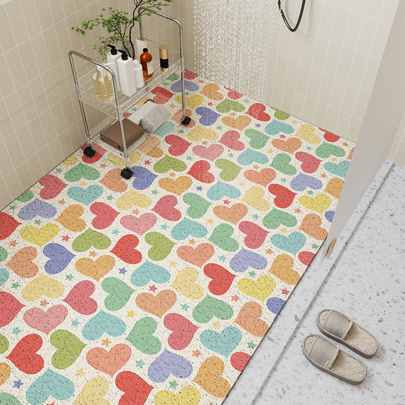 Title 7, Bathroom PVC Loop Floor Mat Bathroom Anti-slip ...