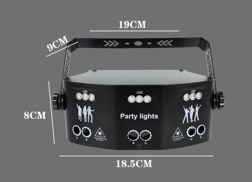 Title 1, New Stage Fan-shaped Laser Light