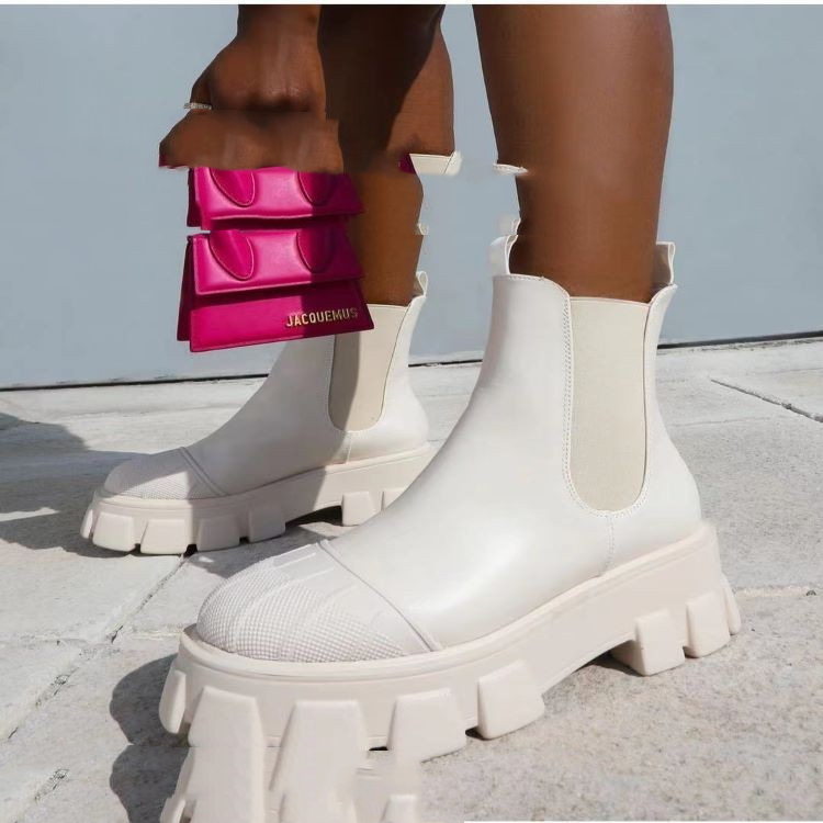 Fashion Thick Heel Trend Martin Boots