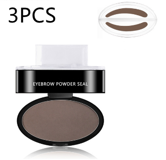 Augenbrauen Puder Stempel Tönung Schablone Kit Kosmetik Profi Make-up Wasserdicht E - Bild 33 von 41