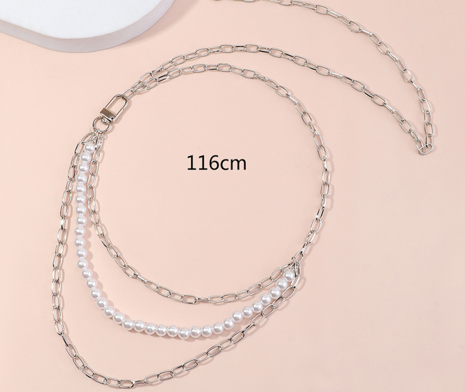 Title 1, Fashion All-match Personality Simple Pearl Yoga...