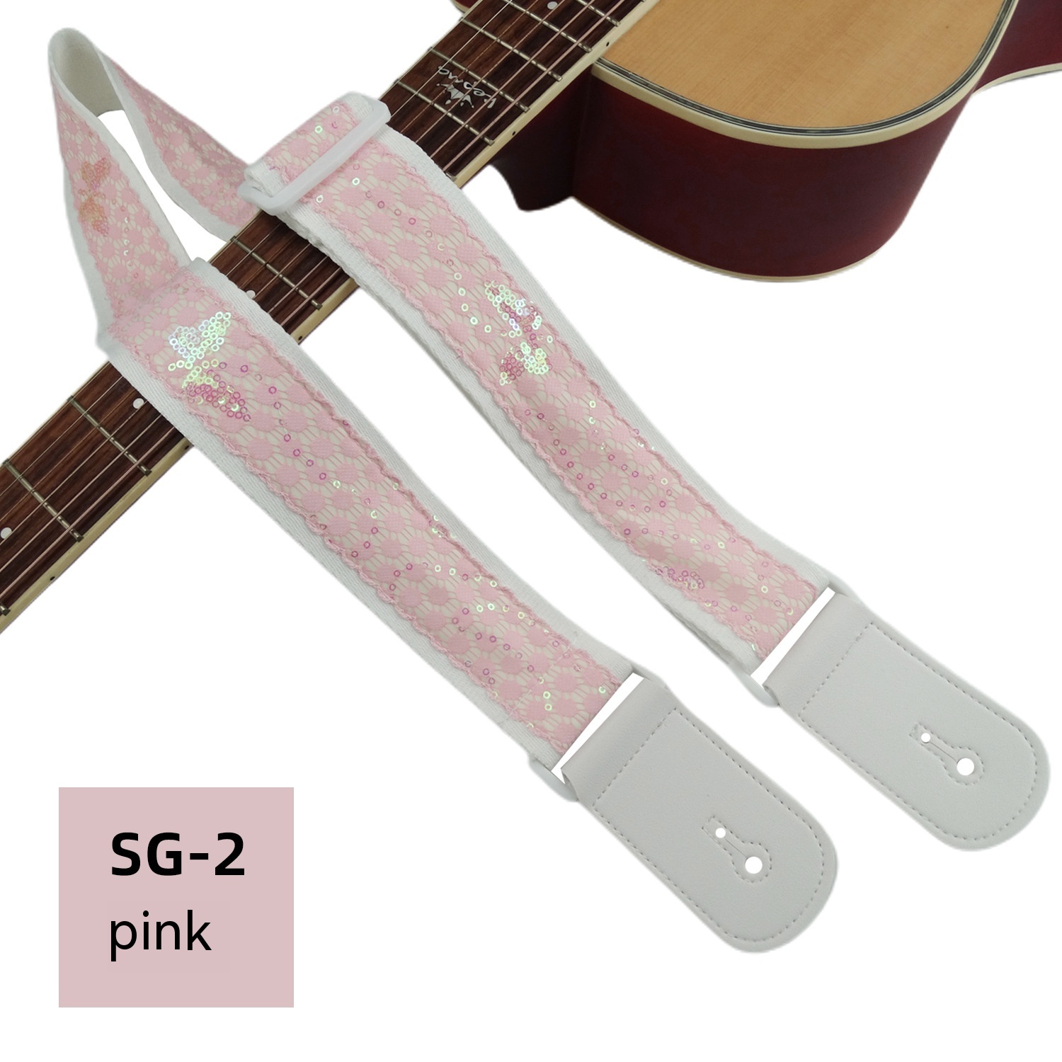 Title 2, Classical Cartoon Ji Knitted Guitar Strap