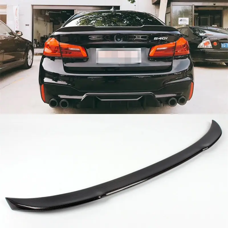 Front Bumper Carbon Fiber 3D Lip Side