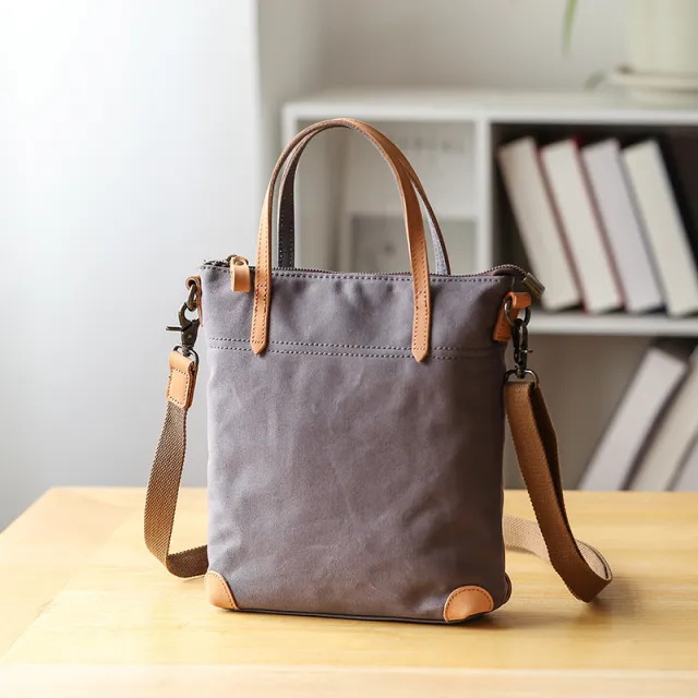 Women's Fashion Retro Canvas Bag Mini Tan - Shop at LoveMi