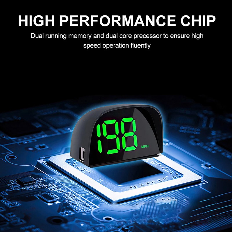 Car Speedometer Digital GPS Speed O MPH HUD Head Up Display — image 7