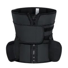 Women's Latex Shapewear Sports Abdomen Belt - Not Detachable-3Xl - View 1