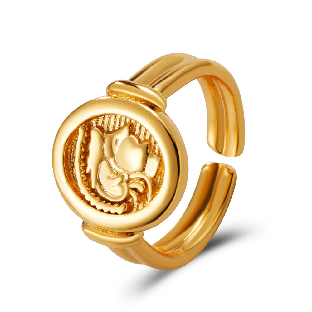 New Pearl Portrait Love Ring