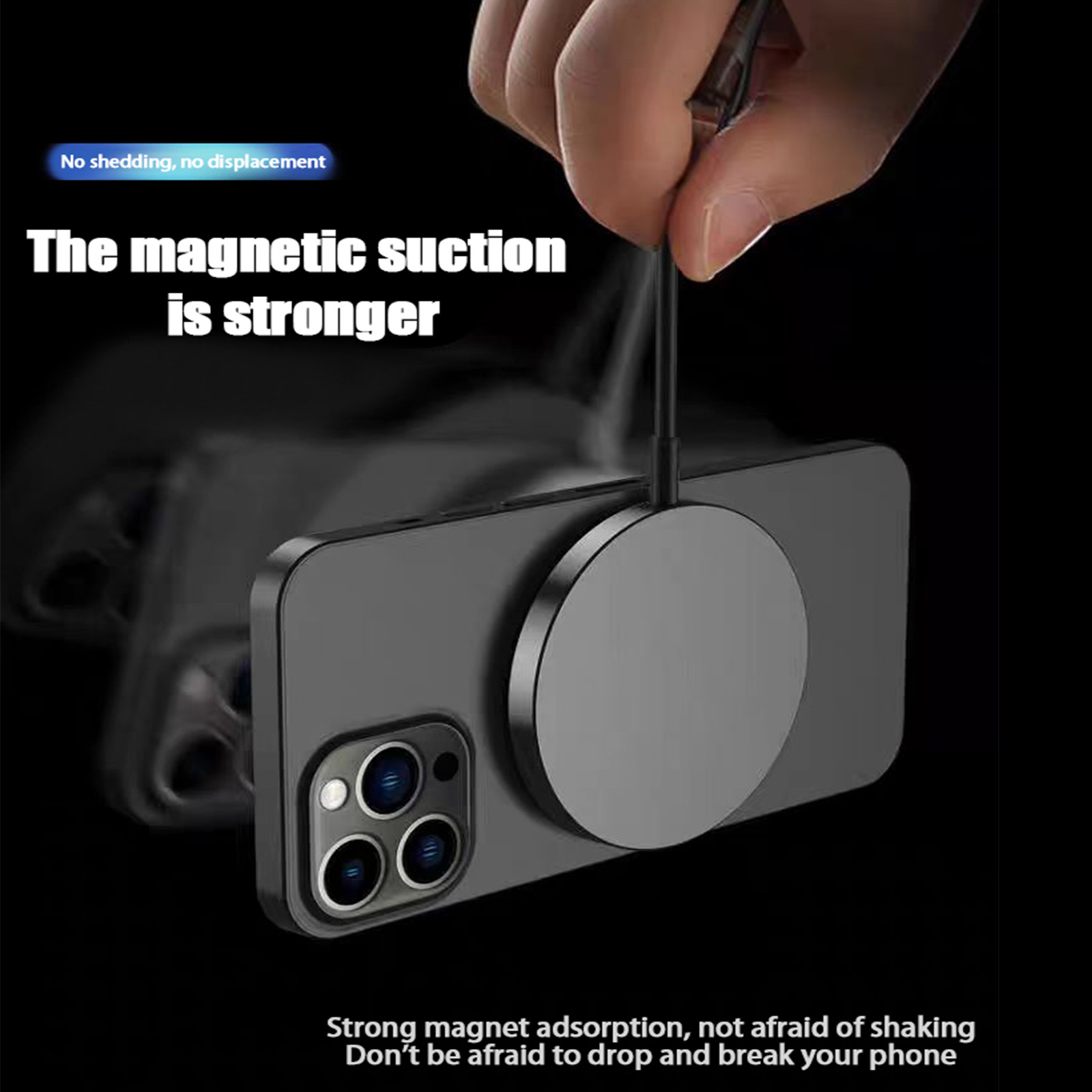 IPhone 17 Pro Pro Max Wireless Charger 15W Magnetic Wireless Fast Charging, Compatible With IPhone 12, 13, 14, 15, 16, And 17 Pro, Pro Max Series Models