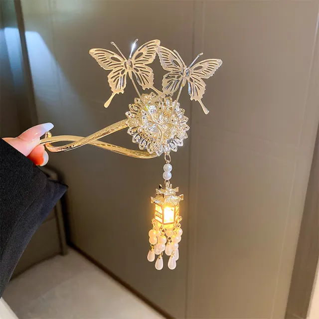 Simple Fashion Back Of The Head Hair Clip Hairpin Eightcharacter Clipgold - Shop at LoveMi
