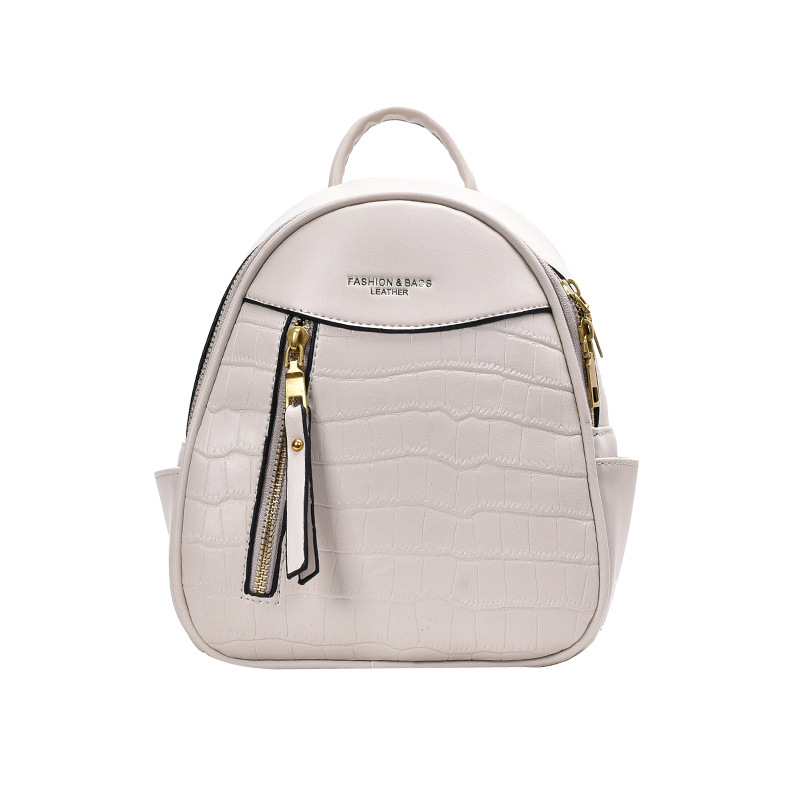 Title 1, Fashion Simple Solid Color Small Backpack