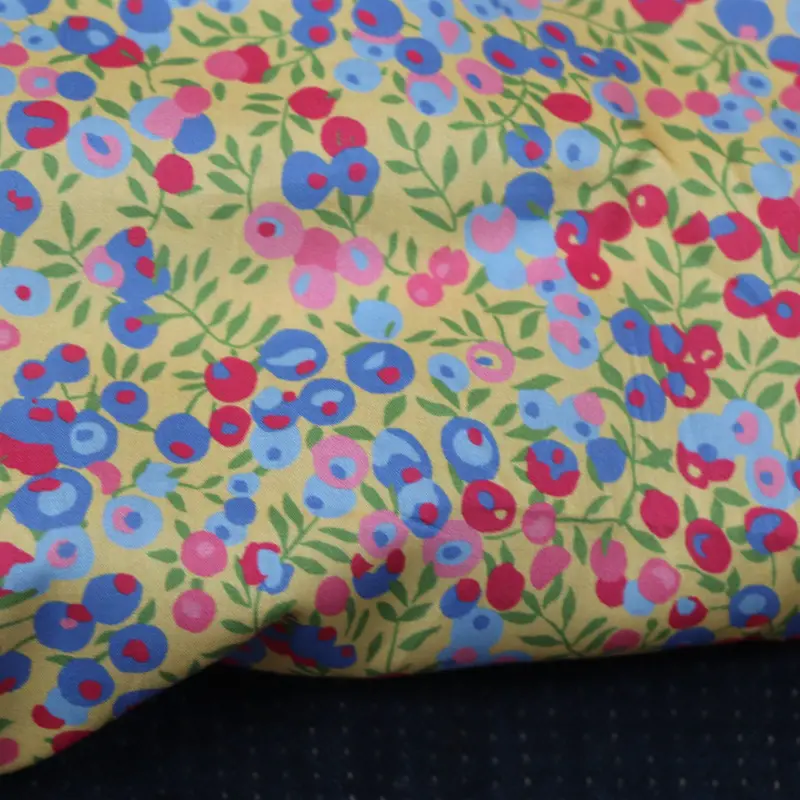 Long Cotton Printed Fabric Digital Women's Clothing