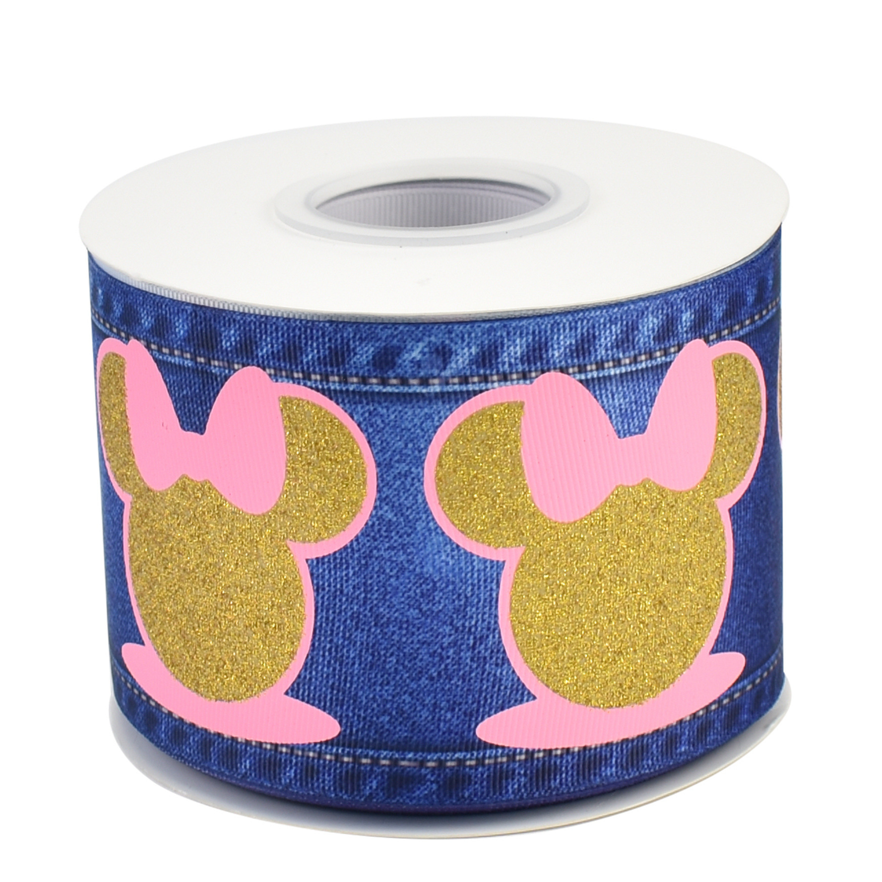 Title 4, Laser Gold Cartoon Pattern Ribbon