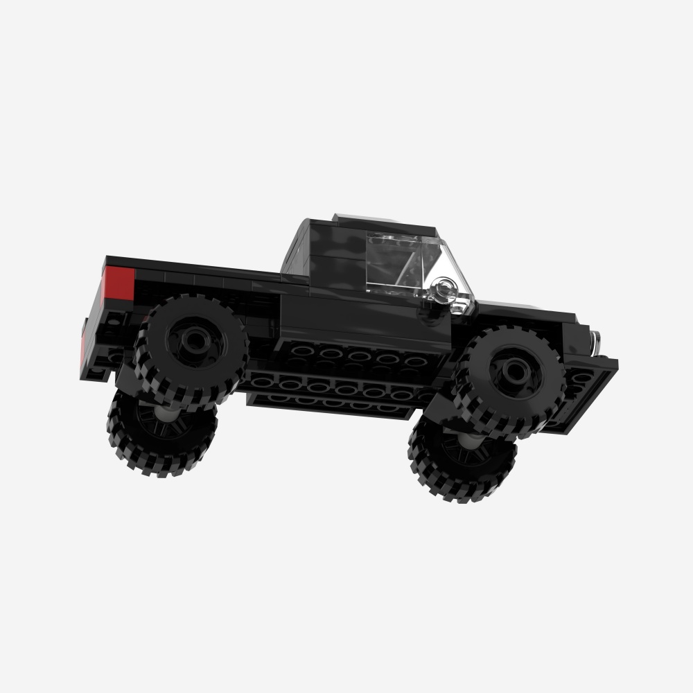 85PCS Off-Road Pickup Truck Building Blocks, Mini Off-Roader Vehicle Toy Gift For Boys Girls And Adults