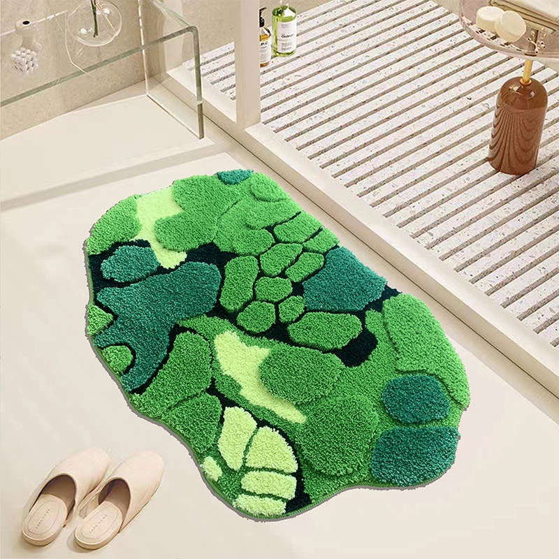 Title 1, Special-shaped Carpet Flocking Bedside Blanket ...