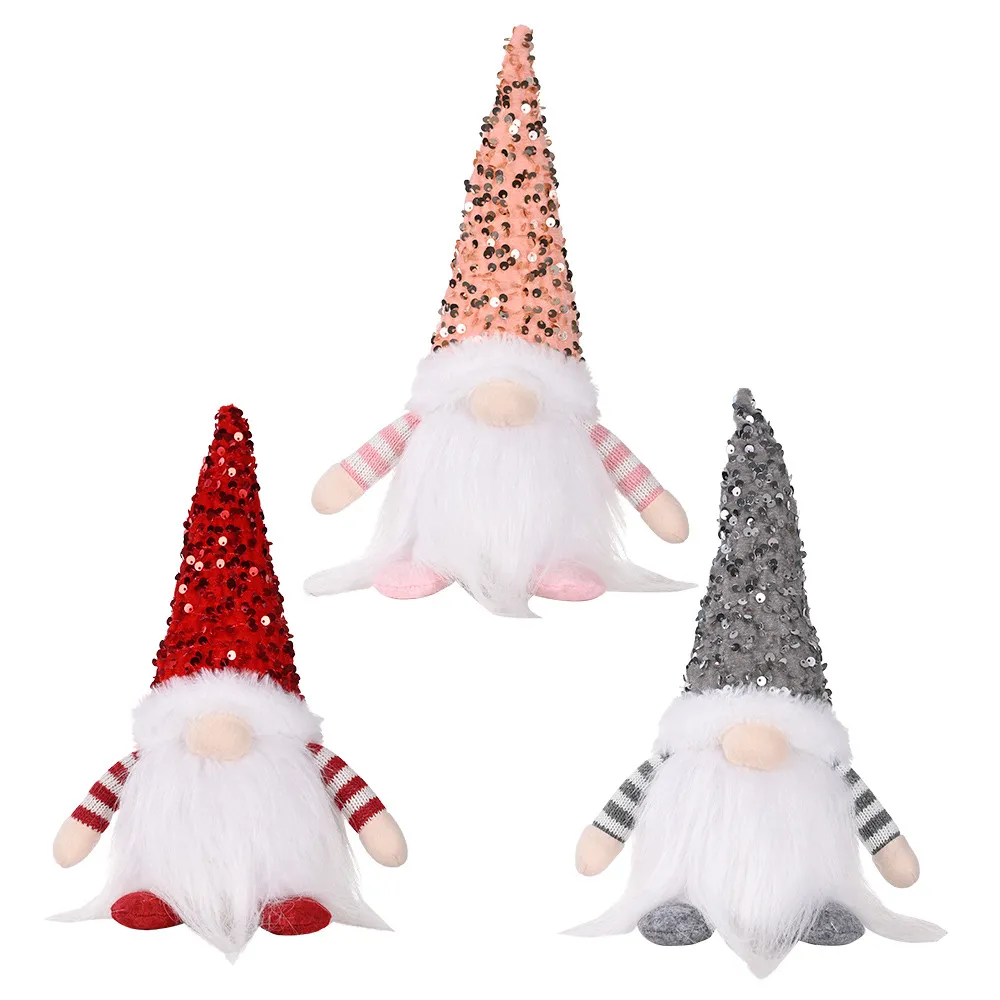 Doll Christmas Glowing Faceless Doll Ornaments – image 2