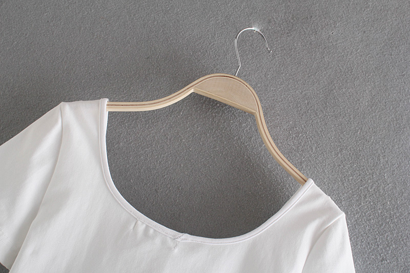 Women's Elastic Tight All-match Short-sleeved Top