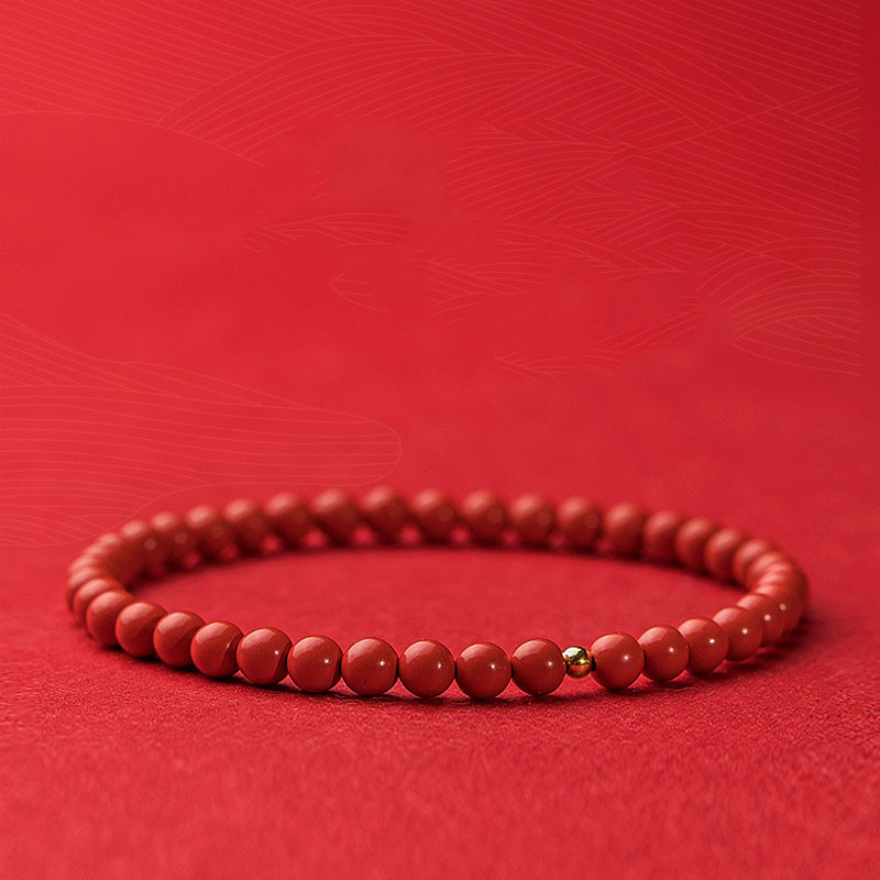 Women's Simple Natural Red Cinnamon Bracelet
