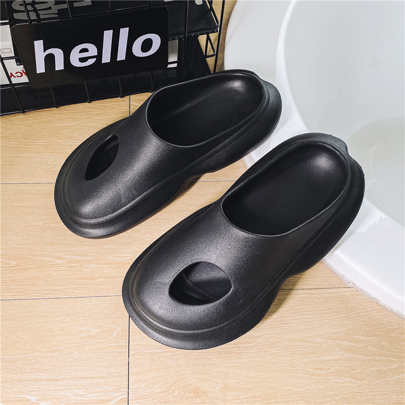 Net Red Men's Non-slip Deodorant Beach Casual Thick-soled Coconut Sandals