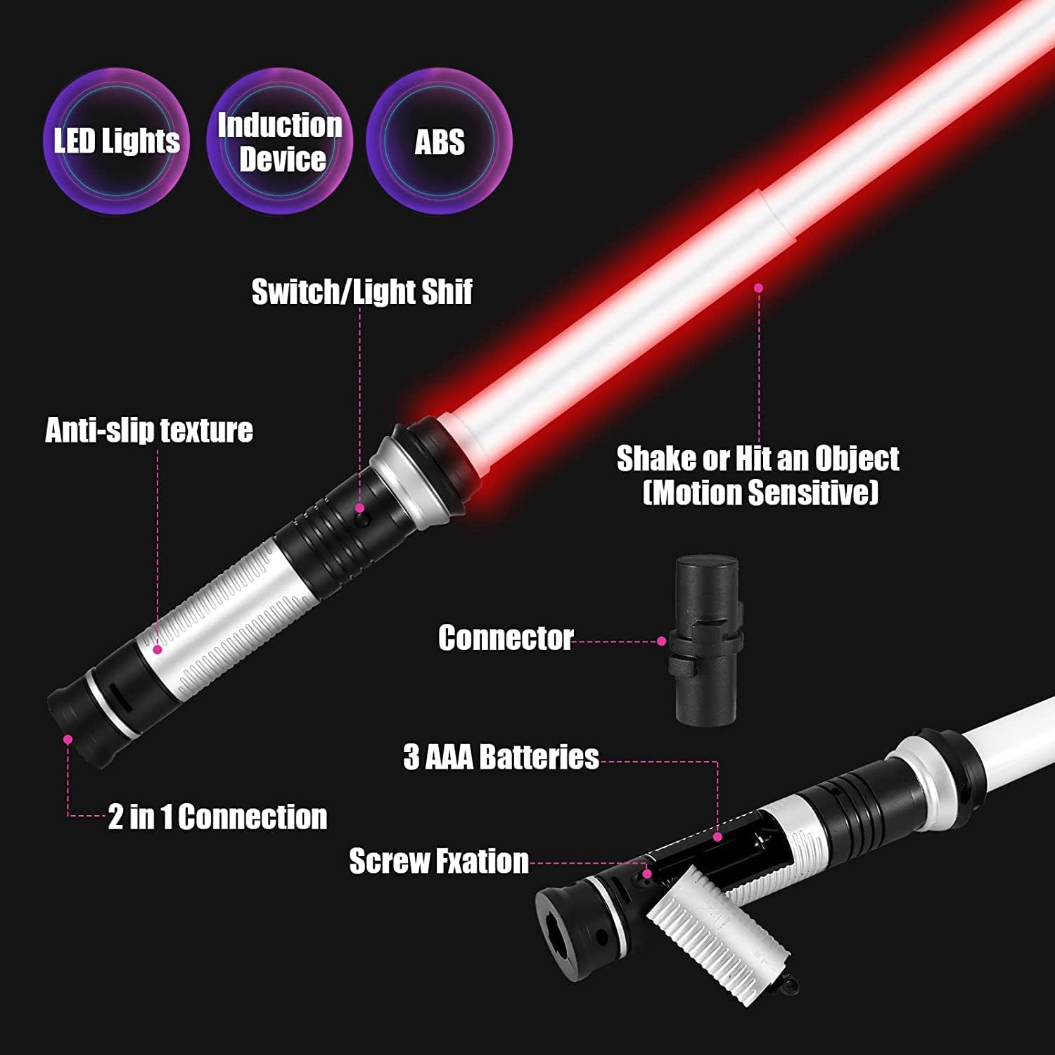 lightsaber-kids-2-pack-led-light-up-saber-with-sound-retractable-7-colors-light-saber-sword-for-boys-kids-party-favors