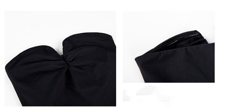 Black Short V-neck Small Suspenders Women's Summer Self-cultivation Vest Top