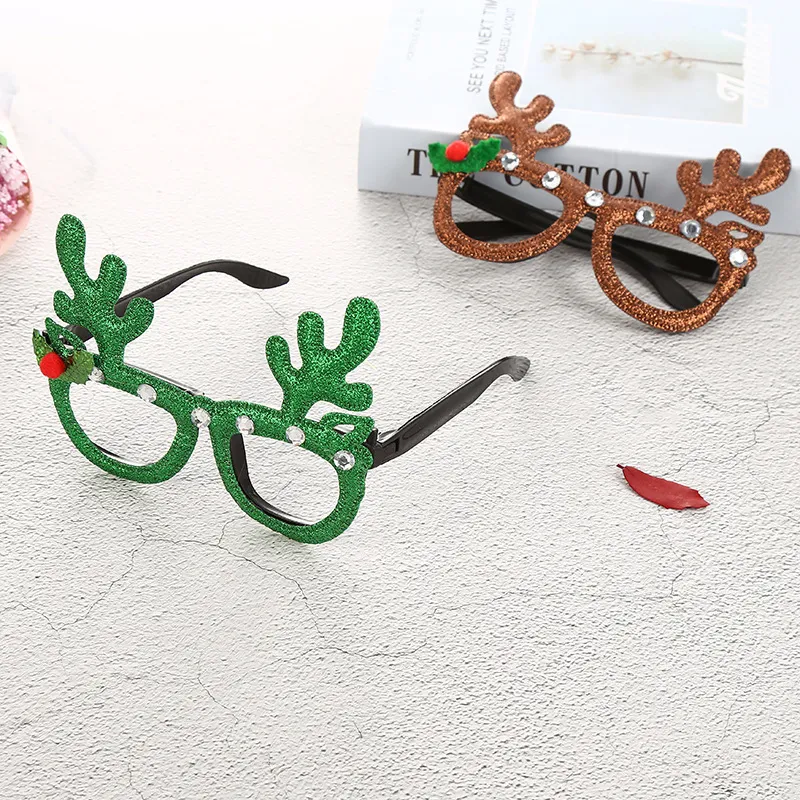 Party Christmas Children's Toys Christmas Luminous Glasses Frame – image 3