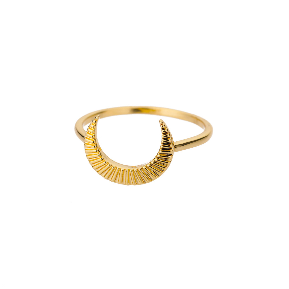 Diamond-shaped Hollowed Out Flower Ring Female I Simple Floral Index Finger Ring Ornament