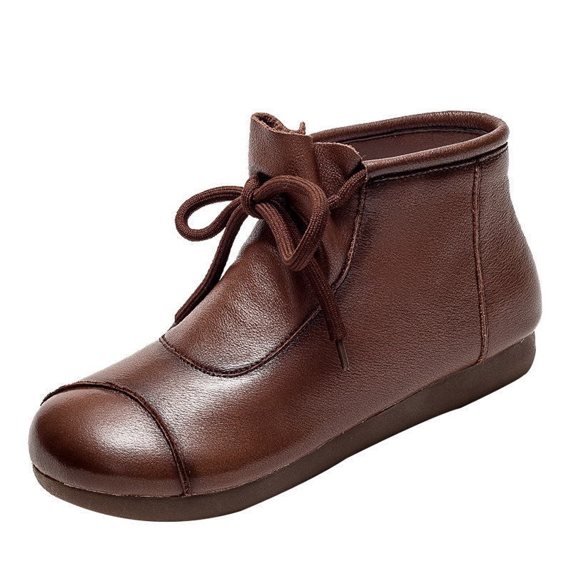 Title 9, Chaussures montantes femme en cuir faites main ...