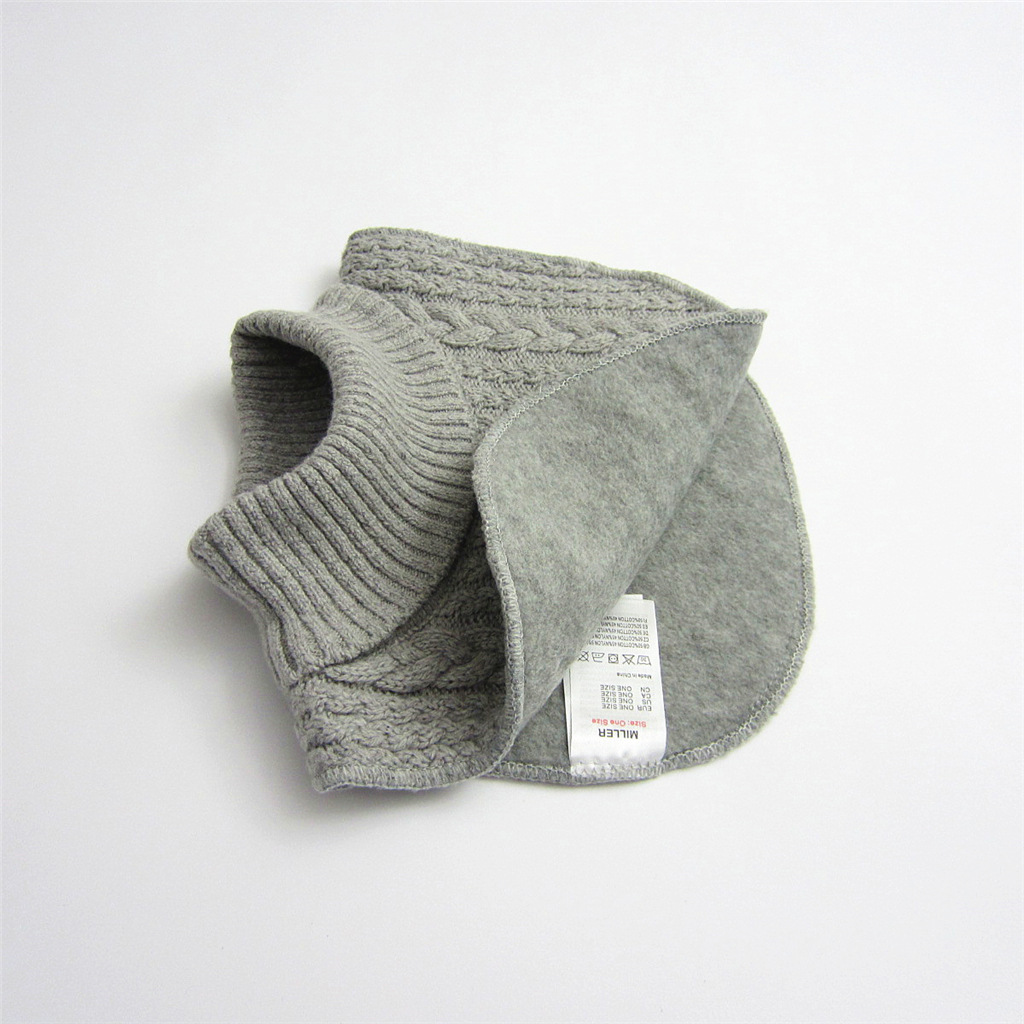 Fashion Children's Pullover Warm High-neck Knitted Scarf