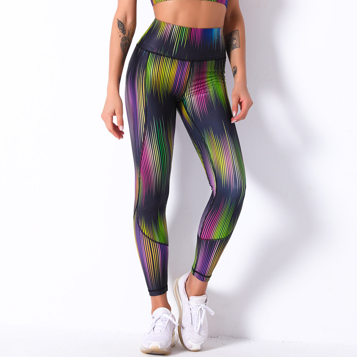 Title 6, Leggings de cintura alta com costura que levant...