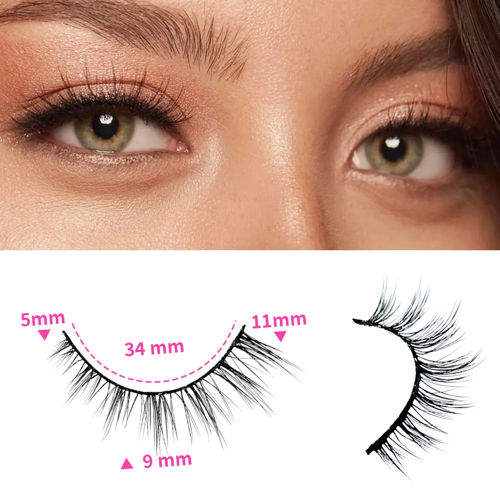 3D False Eyelashes Are Multi-layered, Realistic, Soft