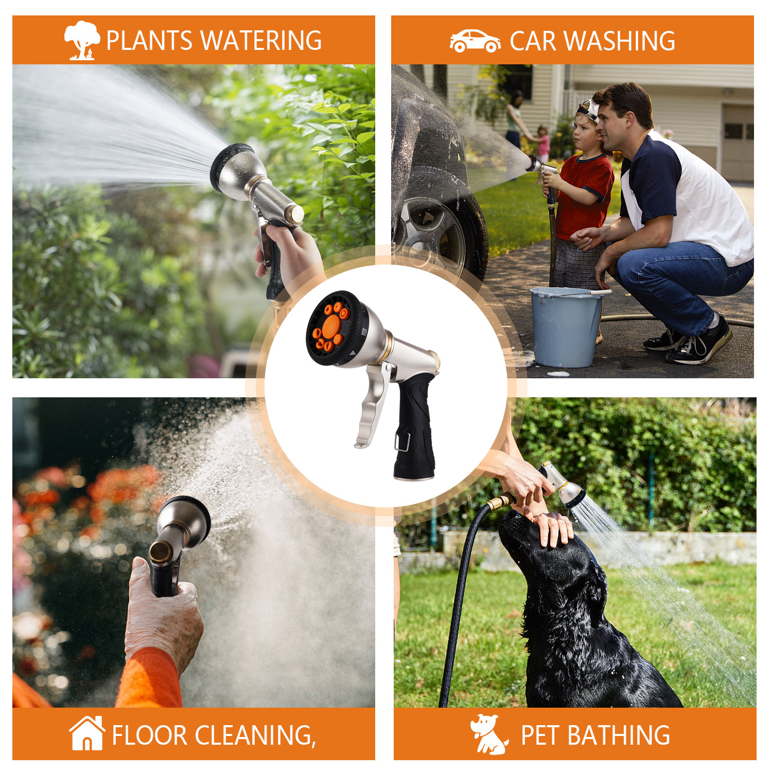 home-fashion-simple-9-function-garden-hose-spray-gun