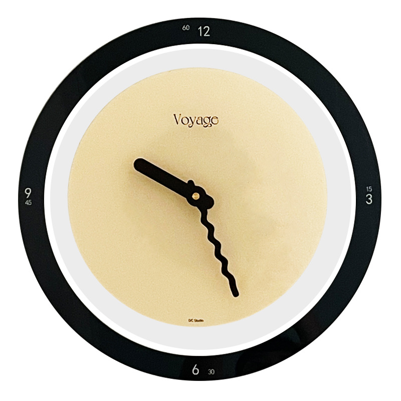 Net Celebrity Cream Modern Simple Household Fashion Quartz Clock 35Cm - Shop at LoveMi