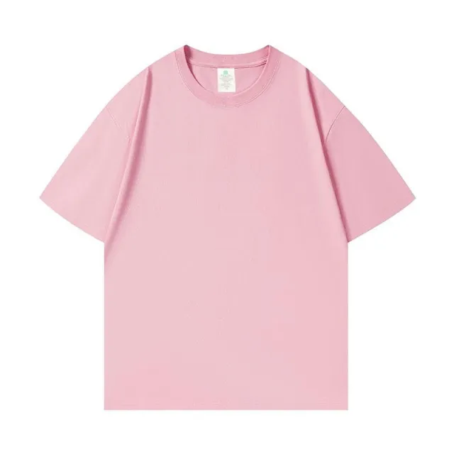 200G Cotton T shirt POD Customization, Only Accept To Dye And Stamp Pink - Shop at LoveMi