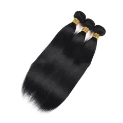 Hand Woven Lace Real Human Hair Wig Accessories - Hair Curtain - View 1