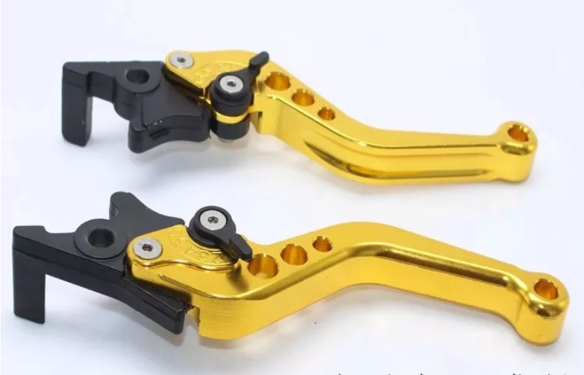 Motorcycle Scooter Adjustable Brake Clutch Lever Handle - Picture 9 of 21