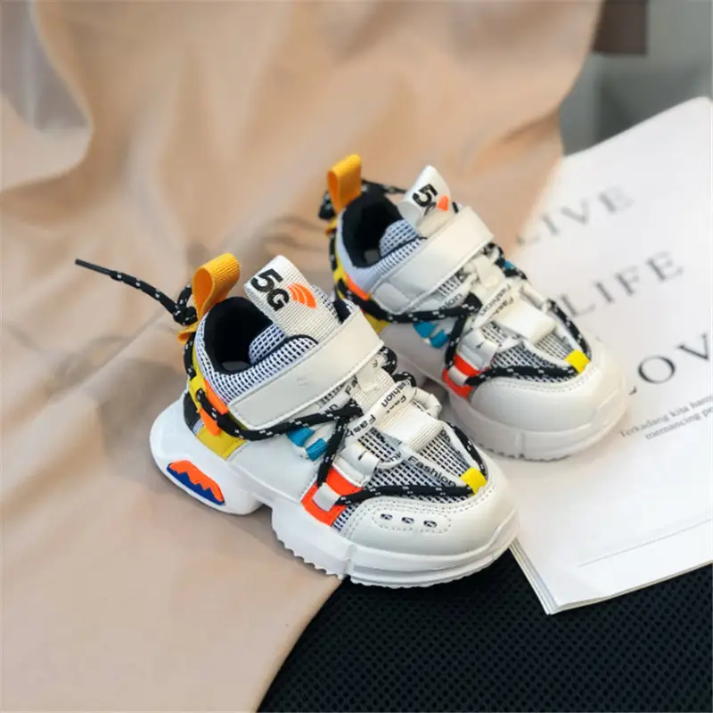 Children's Sports Breathable Fashion Girls Casual Shoes
