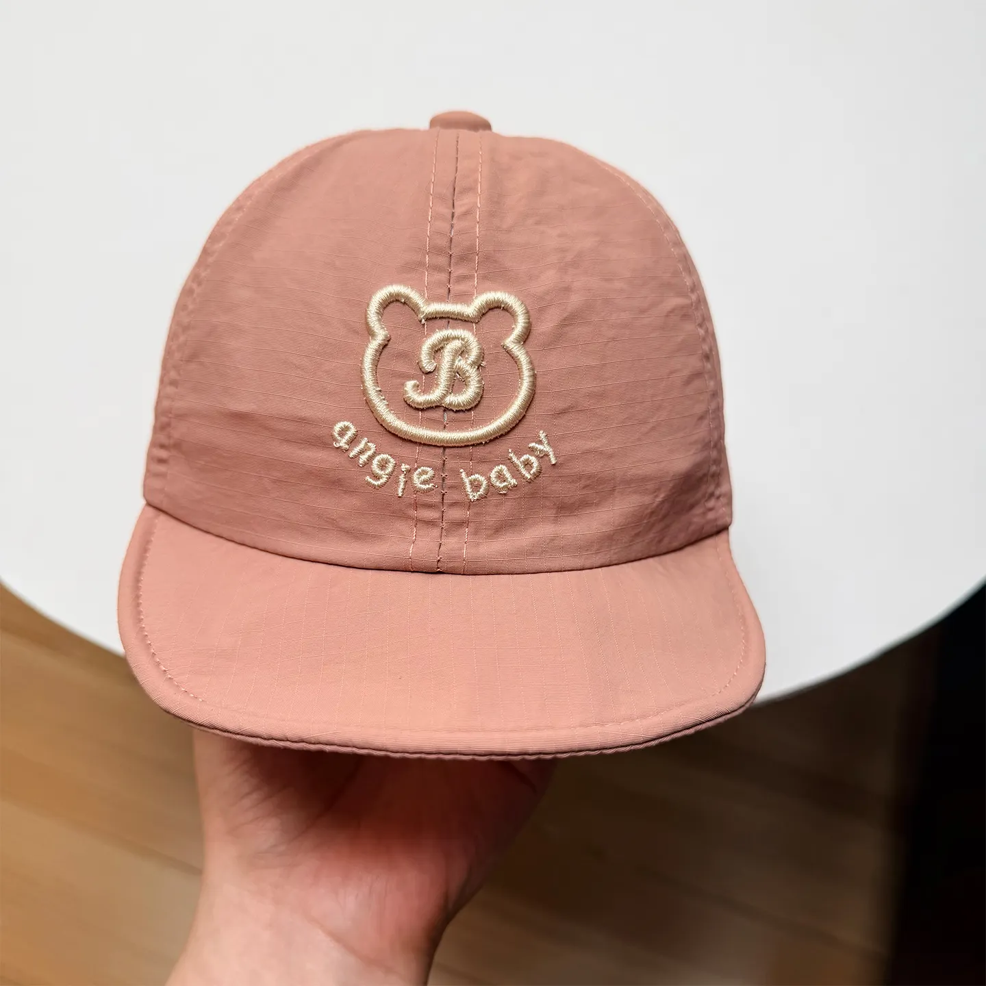 Korean-style Cute Little Bear Embroidered Alphabet Baby