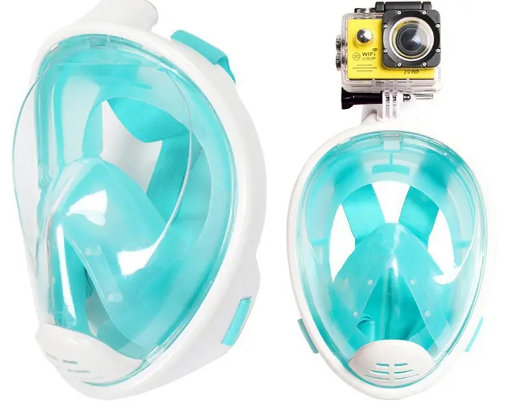 Anti Fog Snorkeling Full Face Mask Silicone