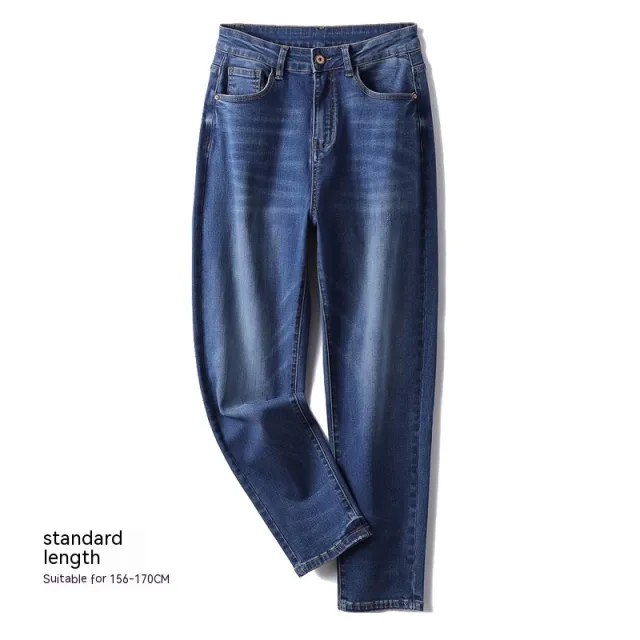 Large Size Loose Jeans Fashion All matching White - Shop at LoveMi