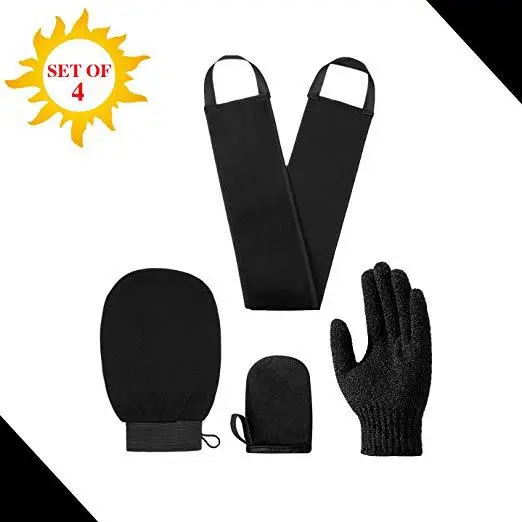 Self Tanning Mitt Applicator Kit 4 In 1 Self Applicator Set With Exfoliating Glove E 4Pieces - Shop at LoveMi