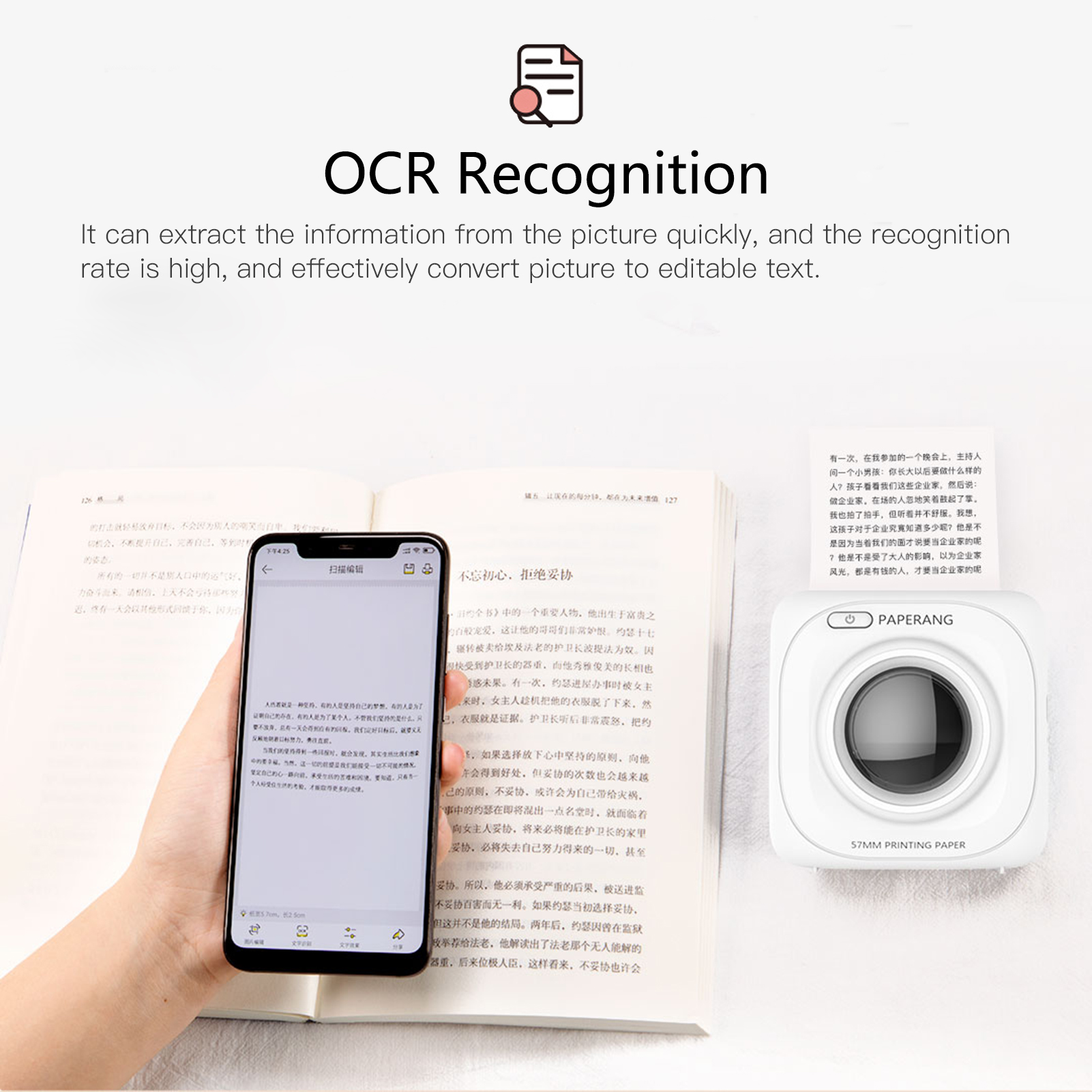 Pocket Portable Label Printer Home Bluetooth Thermal Sticker Smart — foto 2